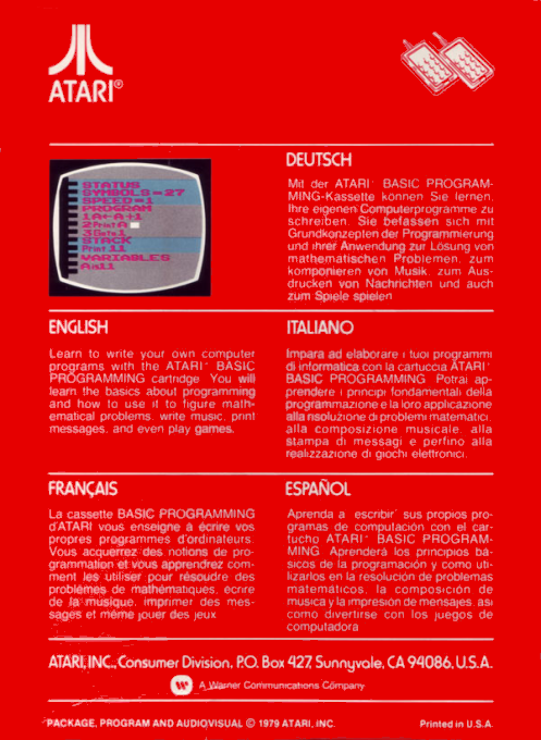 Basic Programming — box-2D-back (EU)