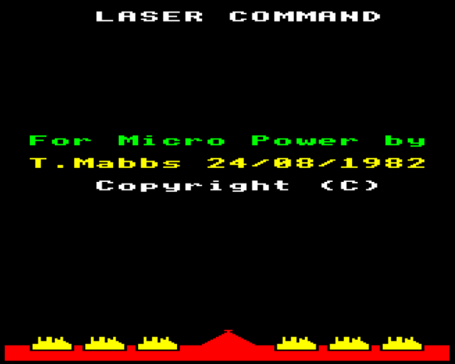 Laser Command — sstitle (WOR)
