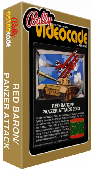 Red Baron + Panzer Attack — box-3D (WOR)