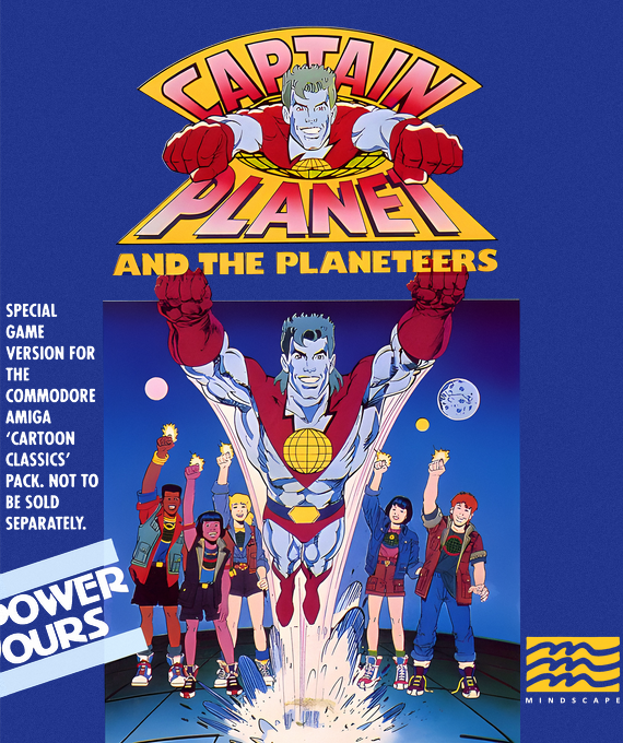 Captain Planet and the Planeteers box art