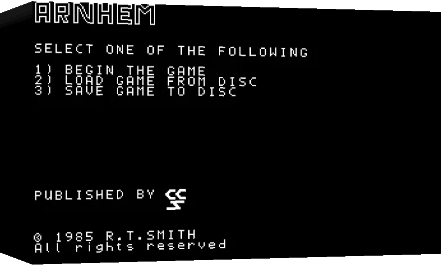 Arnhem - The 'market Garden' Operation — box-3D (WOR)