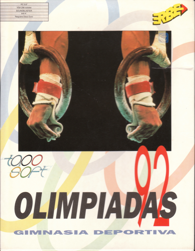 Olimpiadas 92 - Gimnasia Deportiva box art