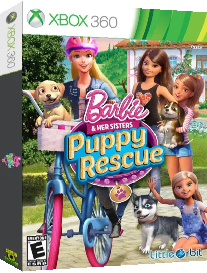 Barbie & Her Sisters - Puppy Rescue — box-3D (US)