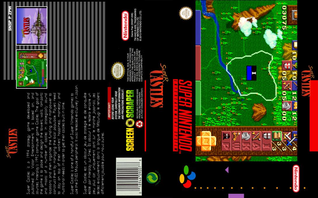 Super Castles — box-texture (SS)