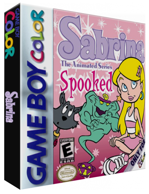 Sabrina - The Animated Series - Spooked! — box-3D (US)