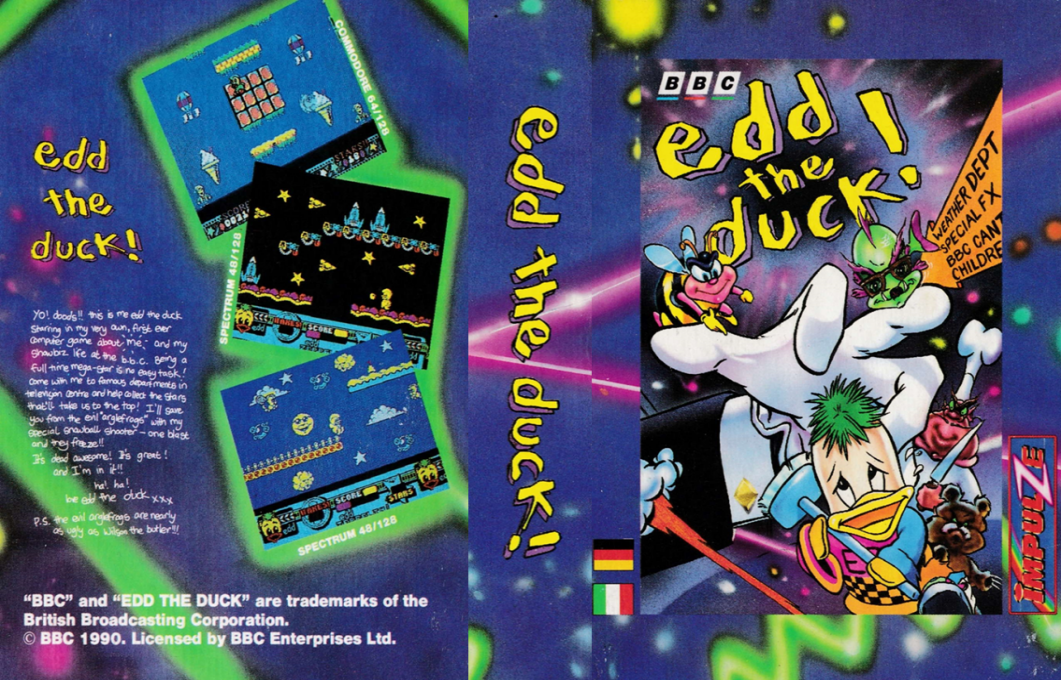 Edd The Duck! — box-texture (EU)