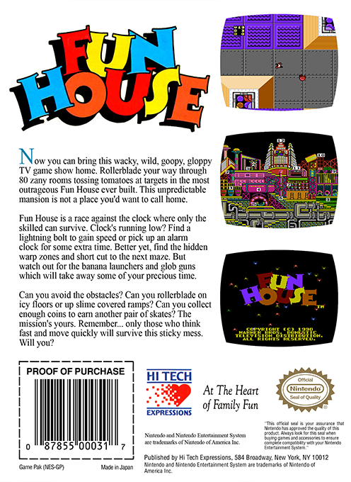 Fun House — box-2D-back (US)