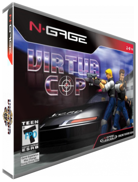 Virtua Cop — box-3D (US)