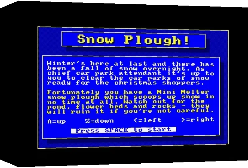Snow Plough! — box-3D (WOR)