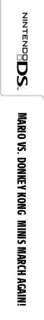 Mario vs. Donkey Kong Minis March Again! — box-2D-side (WOR)