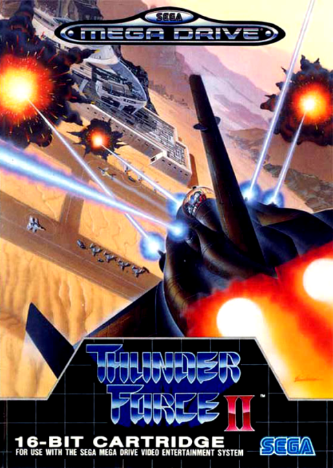 Thunder Force 2 — box-2D (EU)