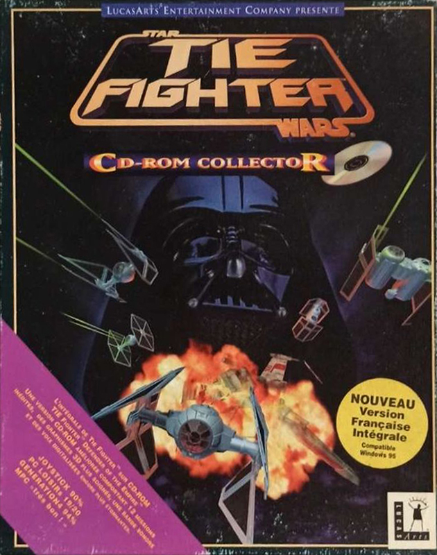 Star Wars TIE Fighter - Collector's CD-ROM — box-2D (FR)