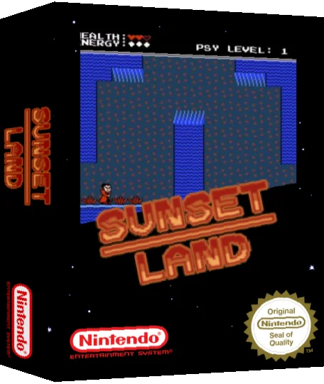 Sunset Land — box-3D (SS)
