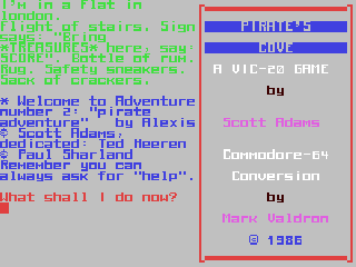 Pirate's Cove — ss (WOR)