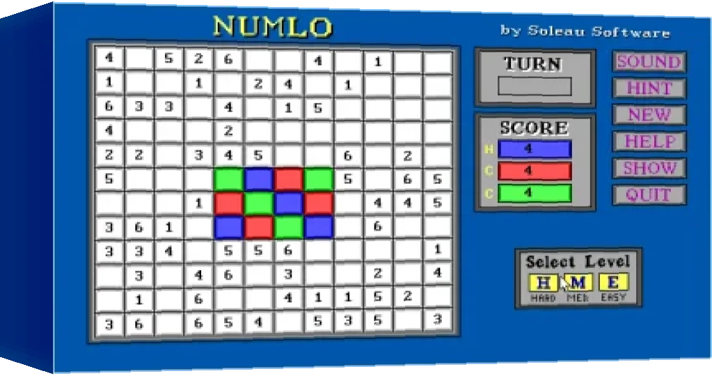 Numlo — box-3D (WOR)
