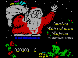 Santa's Xmas Caper — sstitle (EU)