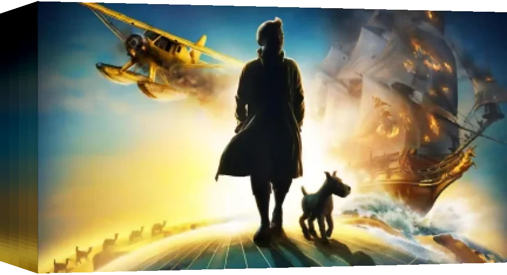 Adventures of Tintin, The - The Game — box-3D (WOR)
