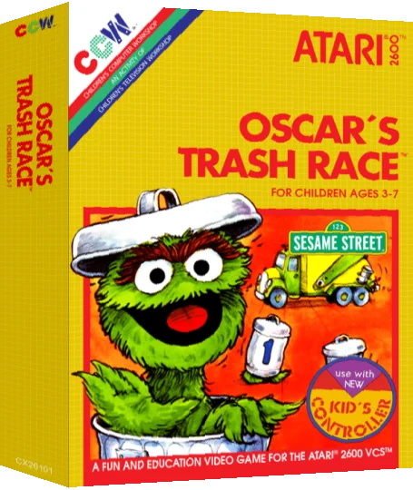 Oscar's Trash Race — box-3D (US)