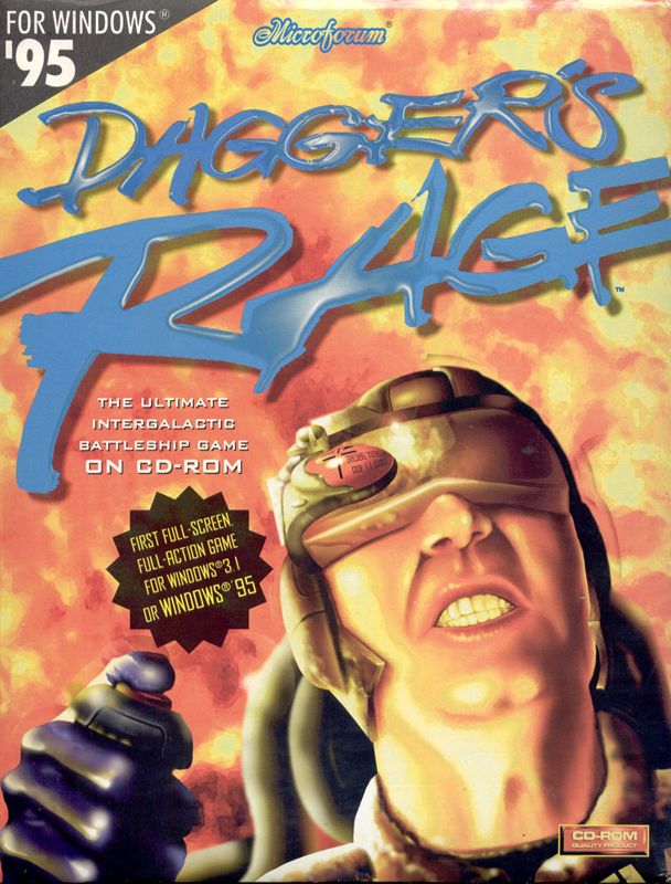 Dagger's Rage — box-2D (US)