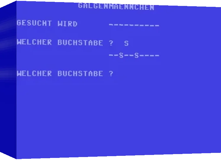 Galgenmännchen — box-3D (WOR)