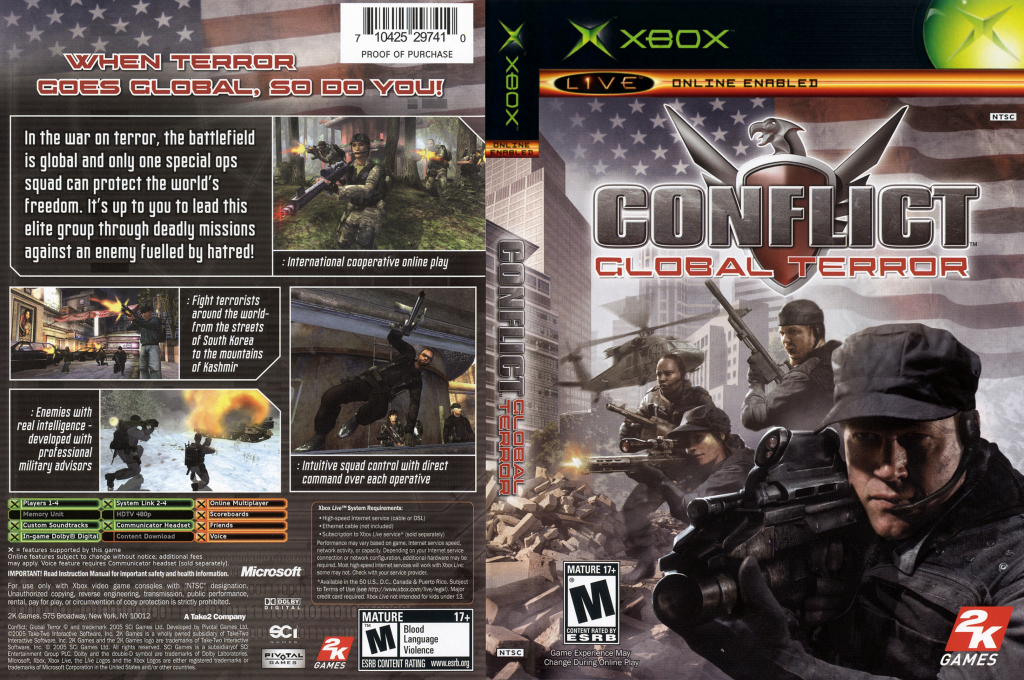 Conflict - Global Terror — box-texture (US)