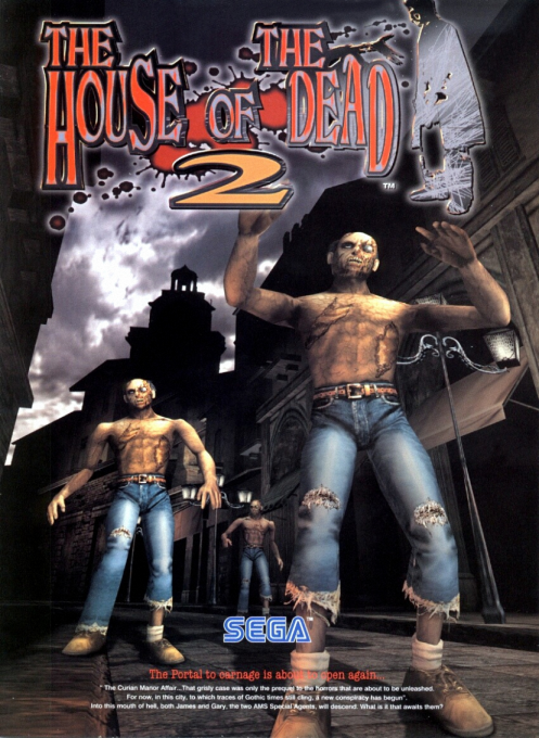 The House of the Dead 2 box art