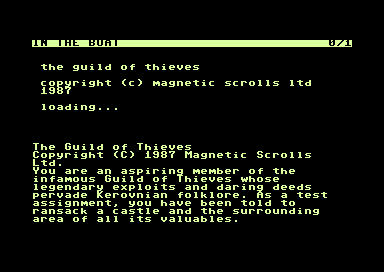 Guild Of Thieves, The — sstitle (WOR)