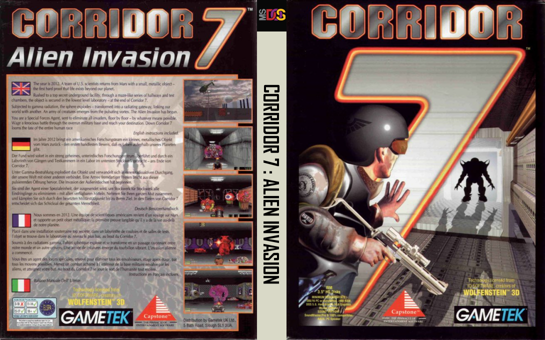 Corridor 7 - Alien Invasion — box-texture (EU)