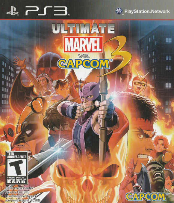 Ultimate Marvel vs. Capcom 3 — box-2D (CA)