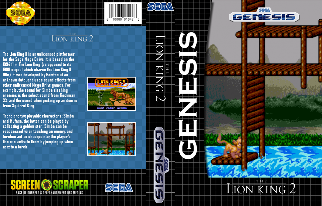 The Lion King 2 — box-texture (SS)