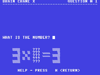 Brain Crane — ss (WOR)