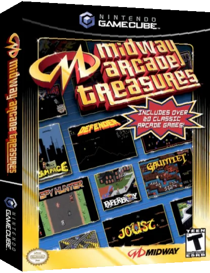 Midway Arcade Treasures — box-3D (US)