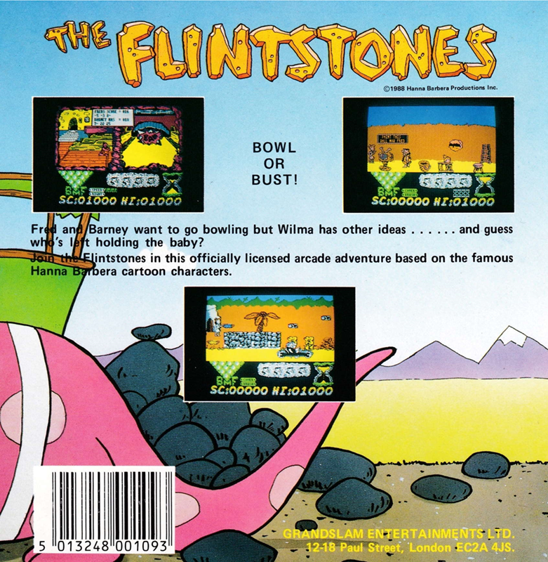 Flintstones, The — box-2D-back (EU)