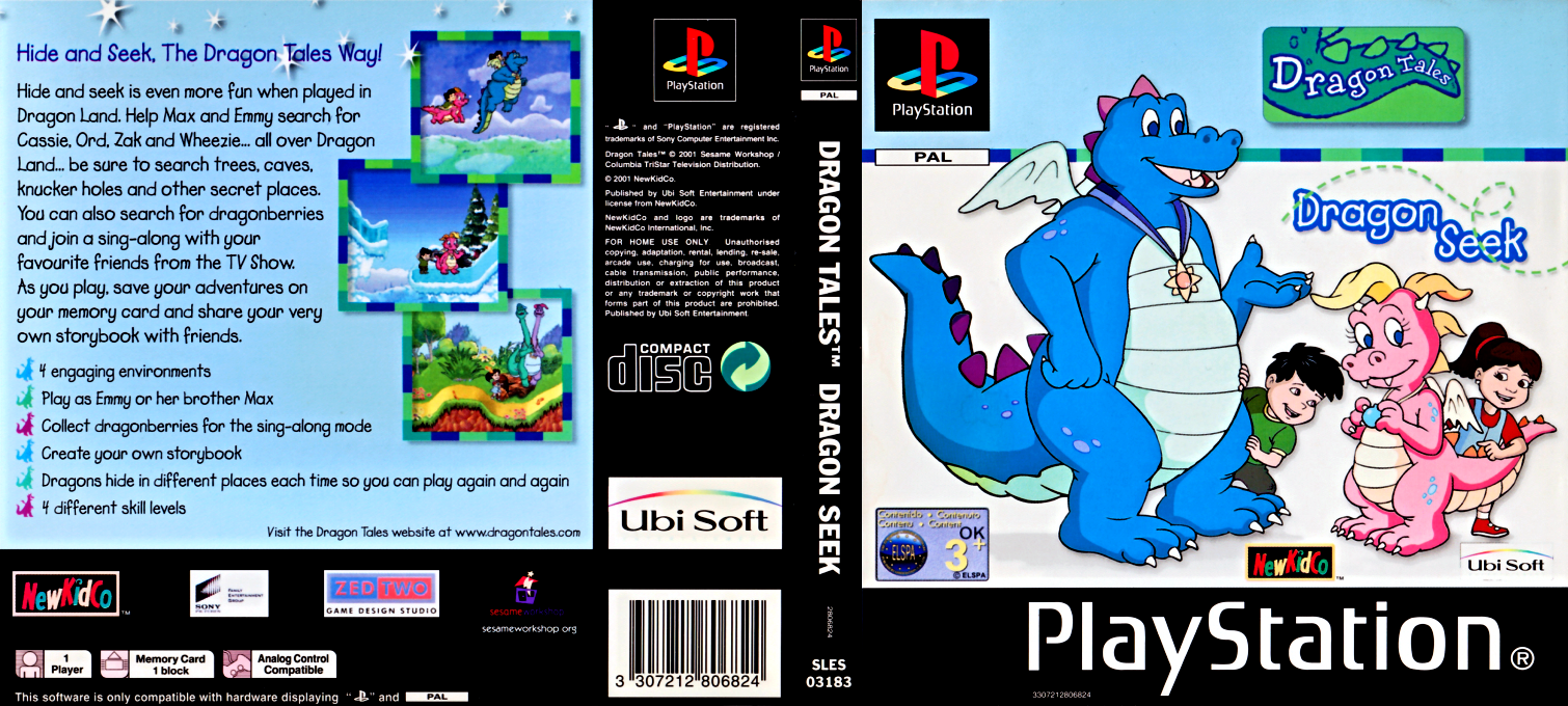 Dragon Tales - Dragonseek — box-texture (EU)