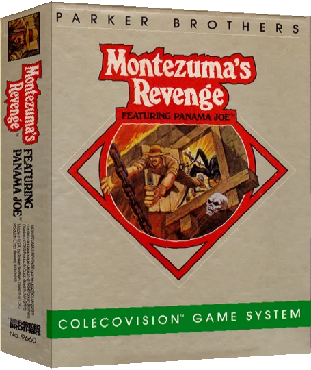 Montezuma's Revenge — box-3D (US)