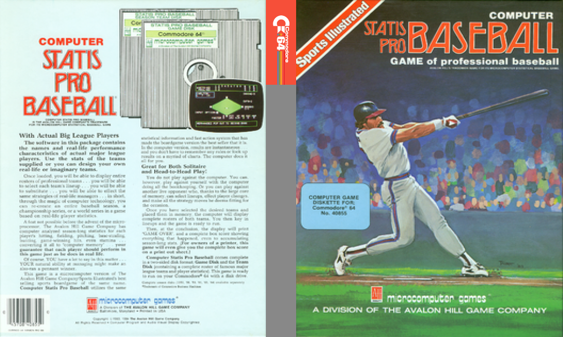 Computer Statis-Pro Baseball — box-texture (WOR)