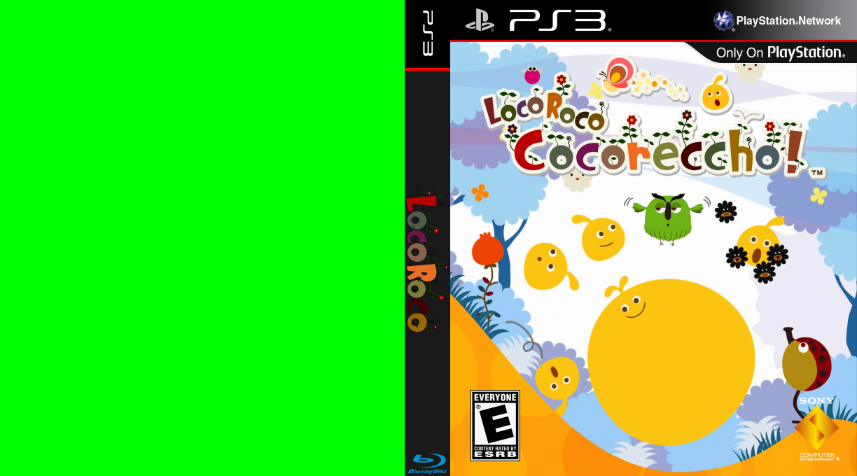 LocoRoco Cocoreccho! — box-texture (US)