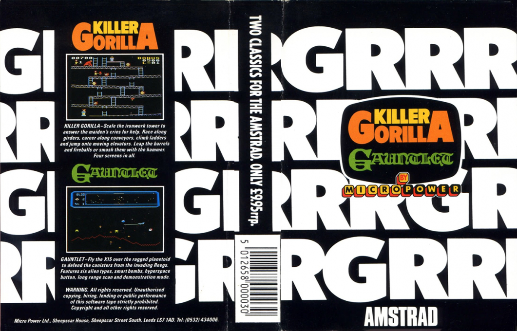 Killer Gorilla — box-texture (EU)