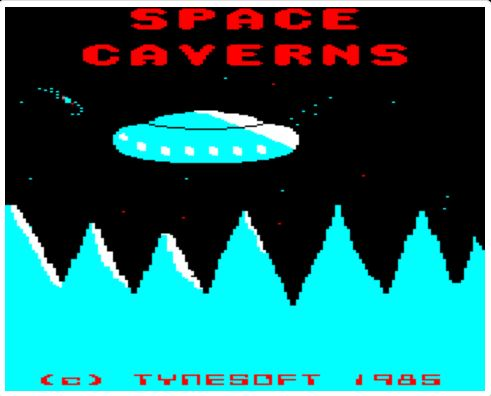 Space Caverns — sstitle (WOR)