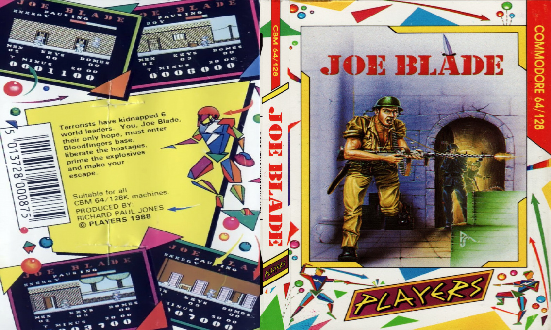 Joe Blade — box-texture (EU)