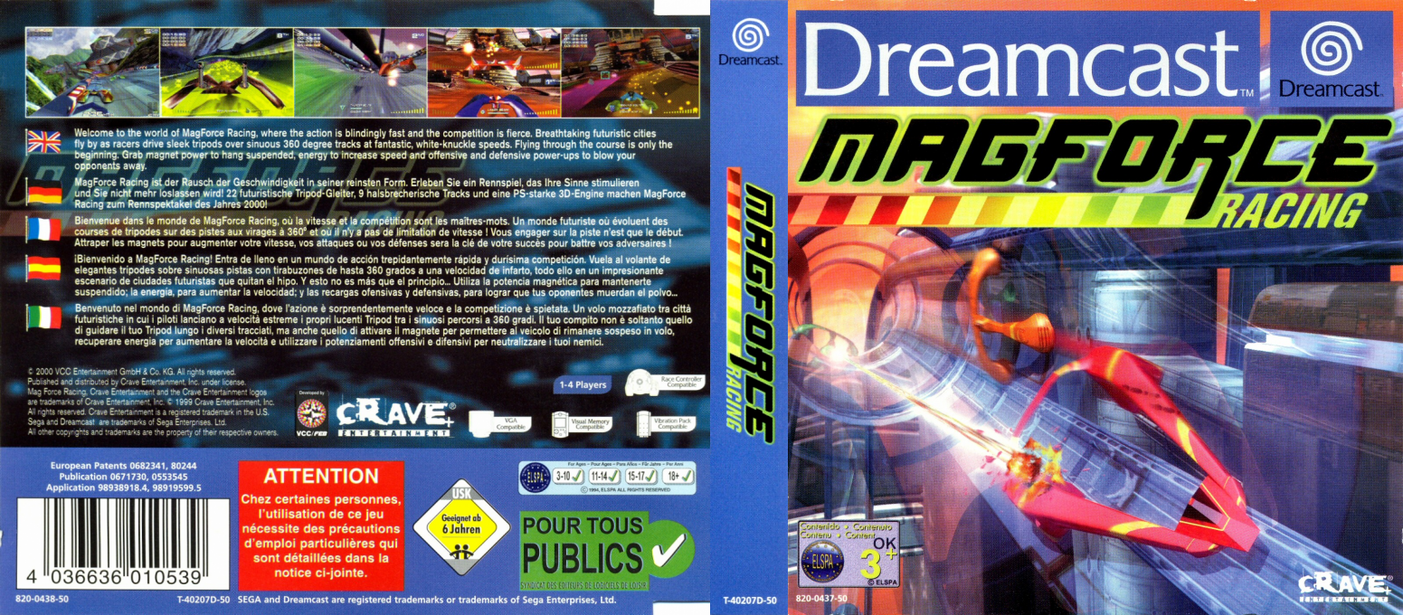Magforce Racing — box-texture (EU)