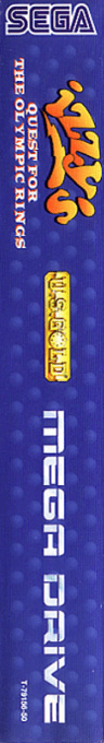 Izzy's Quest For The Olympic Rings — box-2D-side (EU)