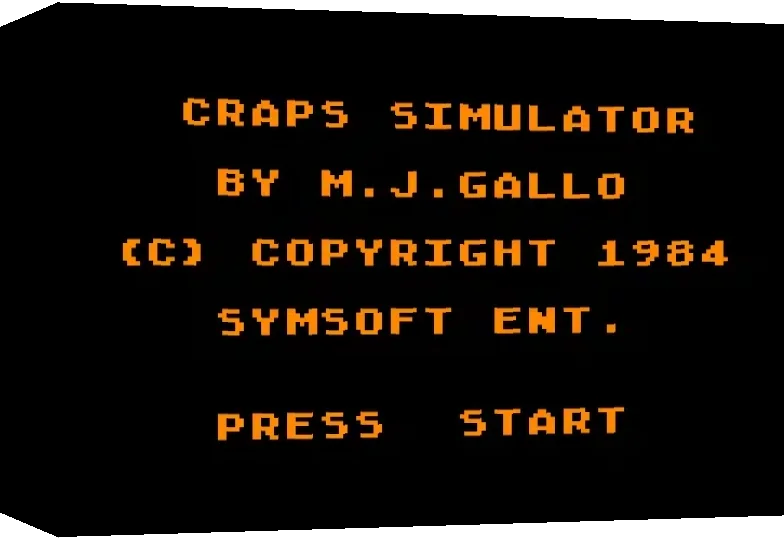 Craps Simulator — box-3D (WOR)