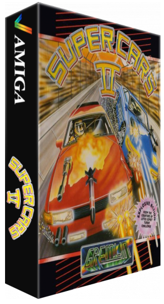 Super Cars II — box-3D (WOR)