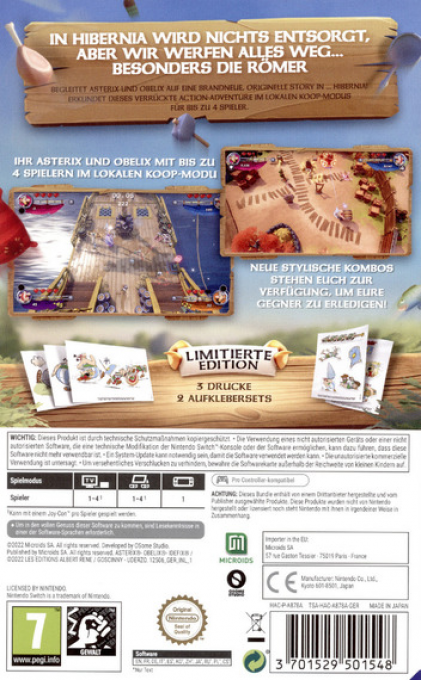 Asterix & Obelix XXXL - The Ram From Hibernia — box-2D-back (DE)