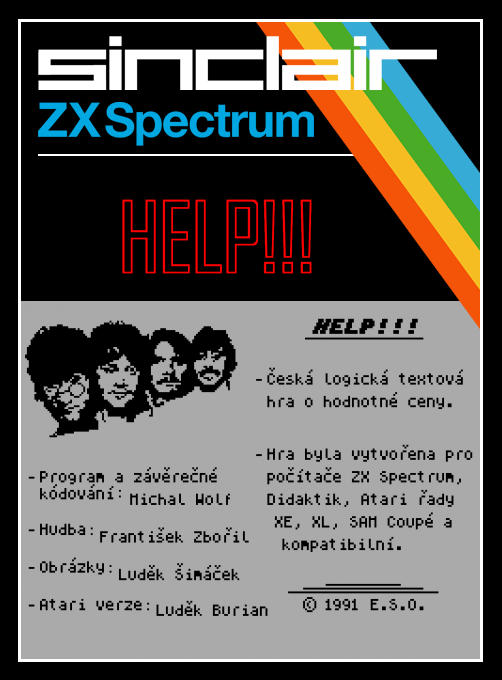 Help!!! box art