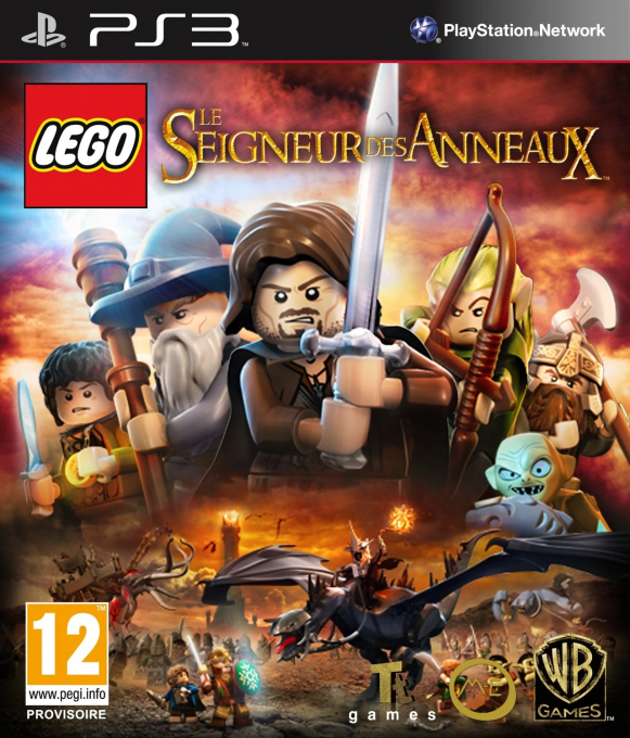 LEGO The Lord of the Rings — box-2D (FR)