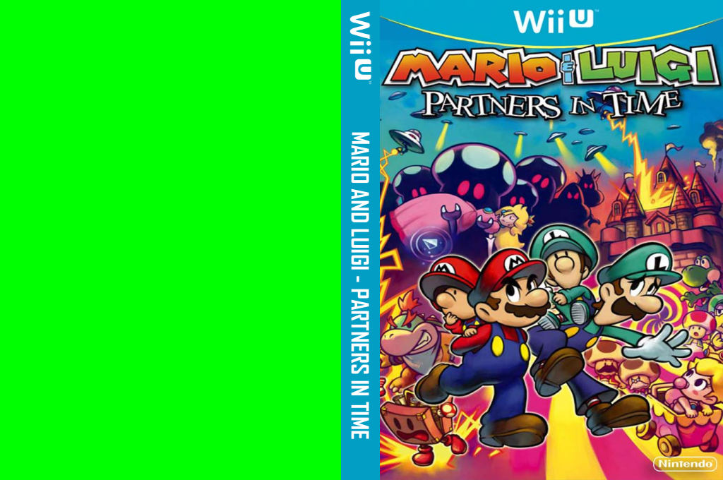 Mario & Luigi - Partners in Time — box-texture (EU)