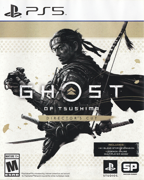 Ghost of Tsushima: Director's Cut box art