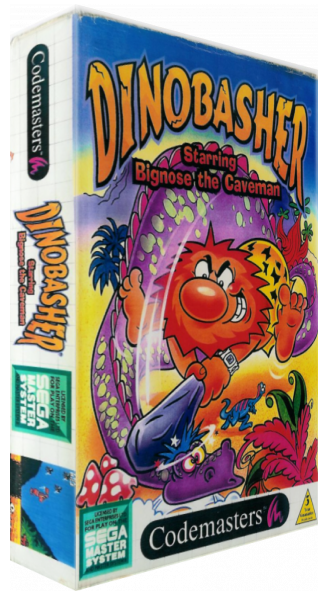 Dinobasher Starring Bignose the Caveman — box-3D (WOR)